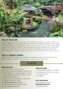 Japan 3 day add-on Itinerary