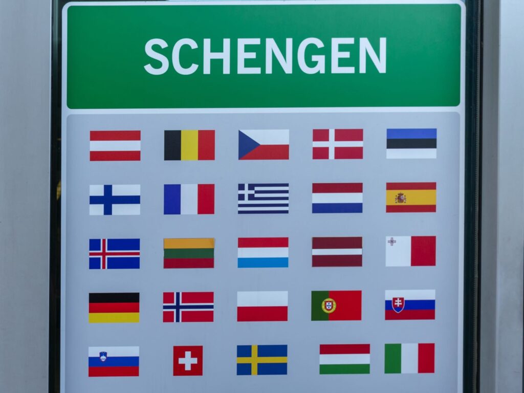 Schengen area countries