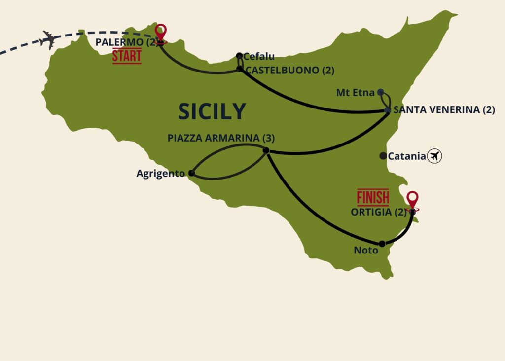 Sicily Map